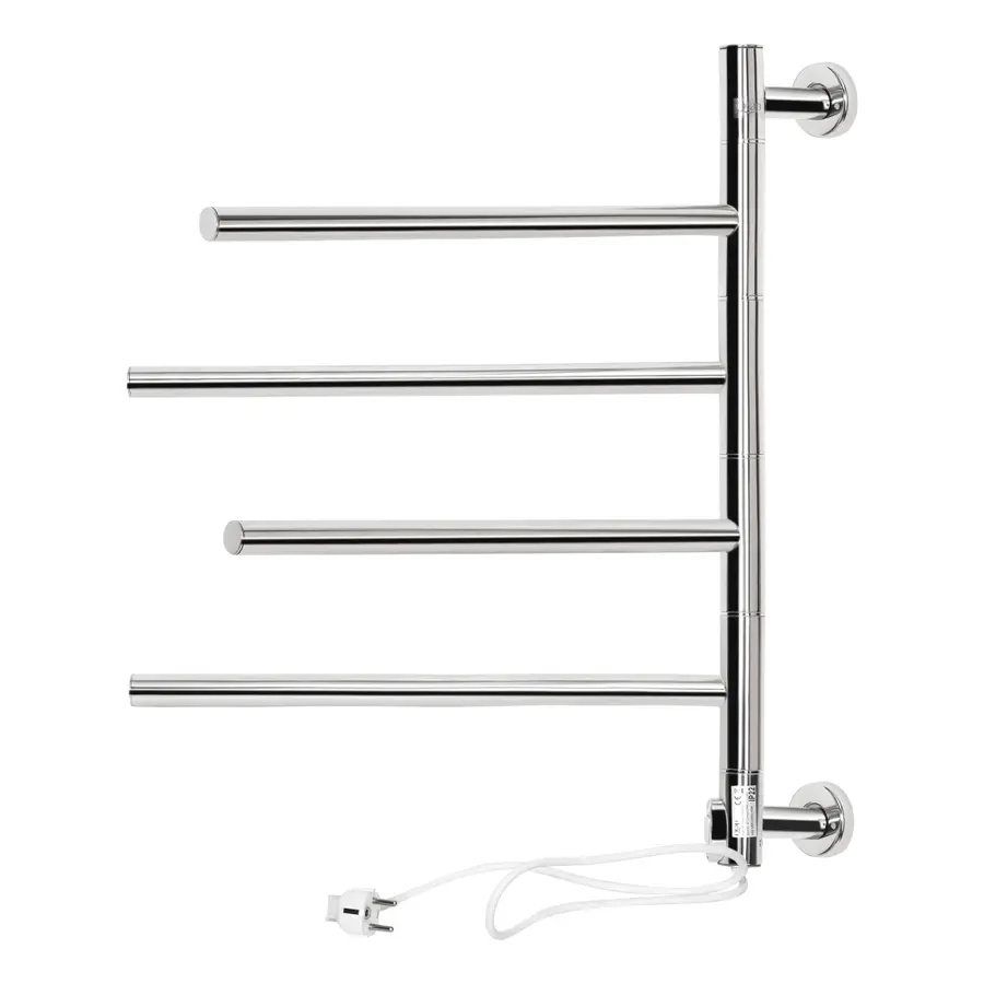 Сушилка Полотенцесушитель электрический Qtap Glide (CRM) 11108R поворотная