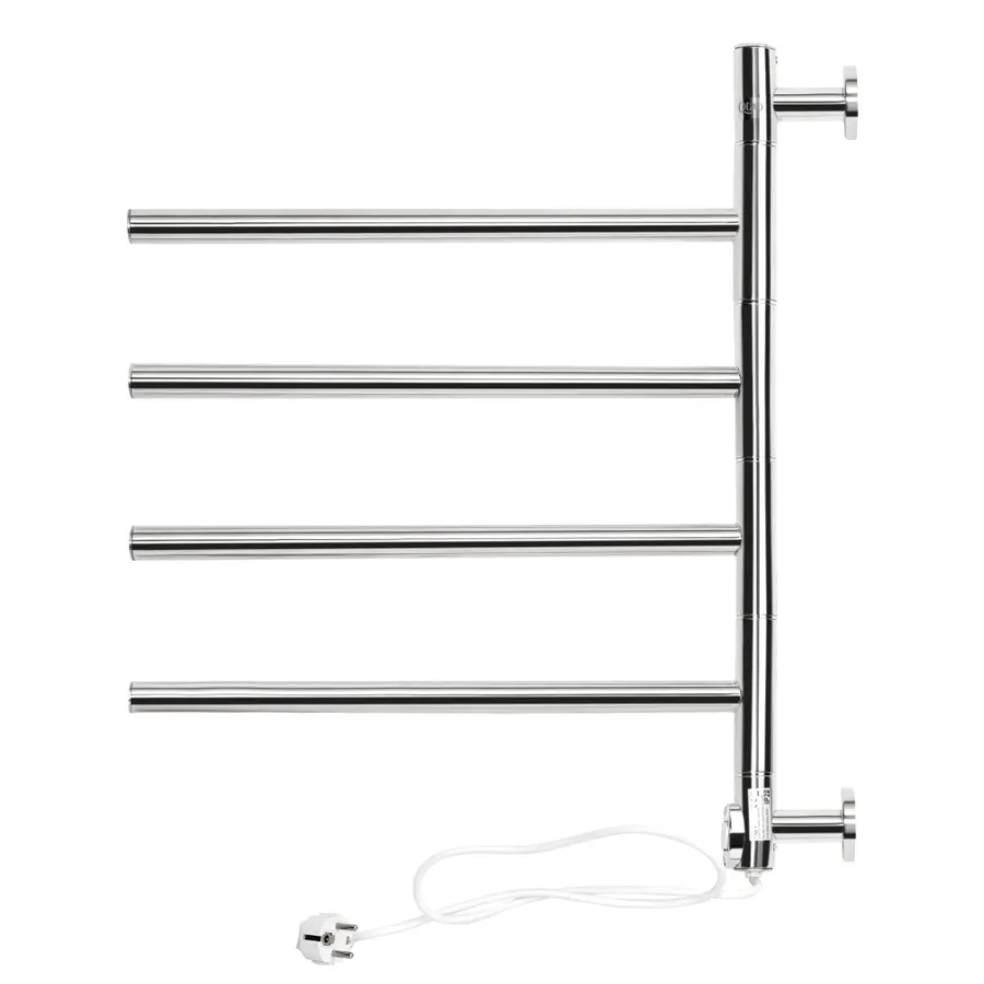 Сушилка Полотенцесушитель электрический Qtap Glide (CRM) 11108R поворотная