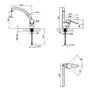 Смеситель для кухни Lidz (CRM) 46 78 008-3