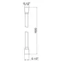 Шланг для душу Qtap Hadice PVC160B 1,6 м