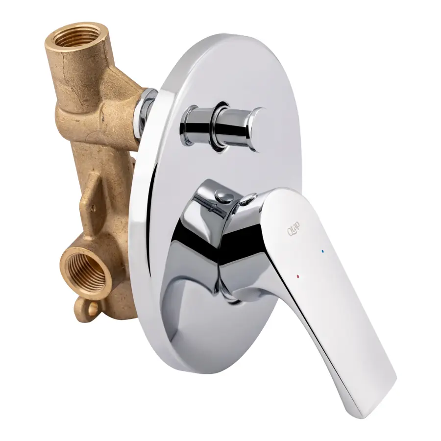 Змішувач прихованого монтажу для душу Qtap Milada 6227107ODC для двох споживачів