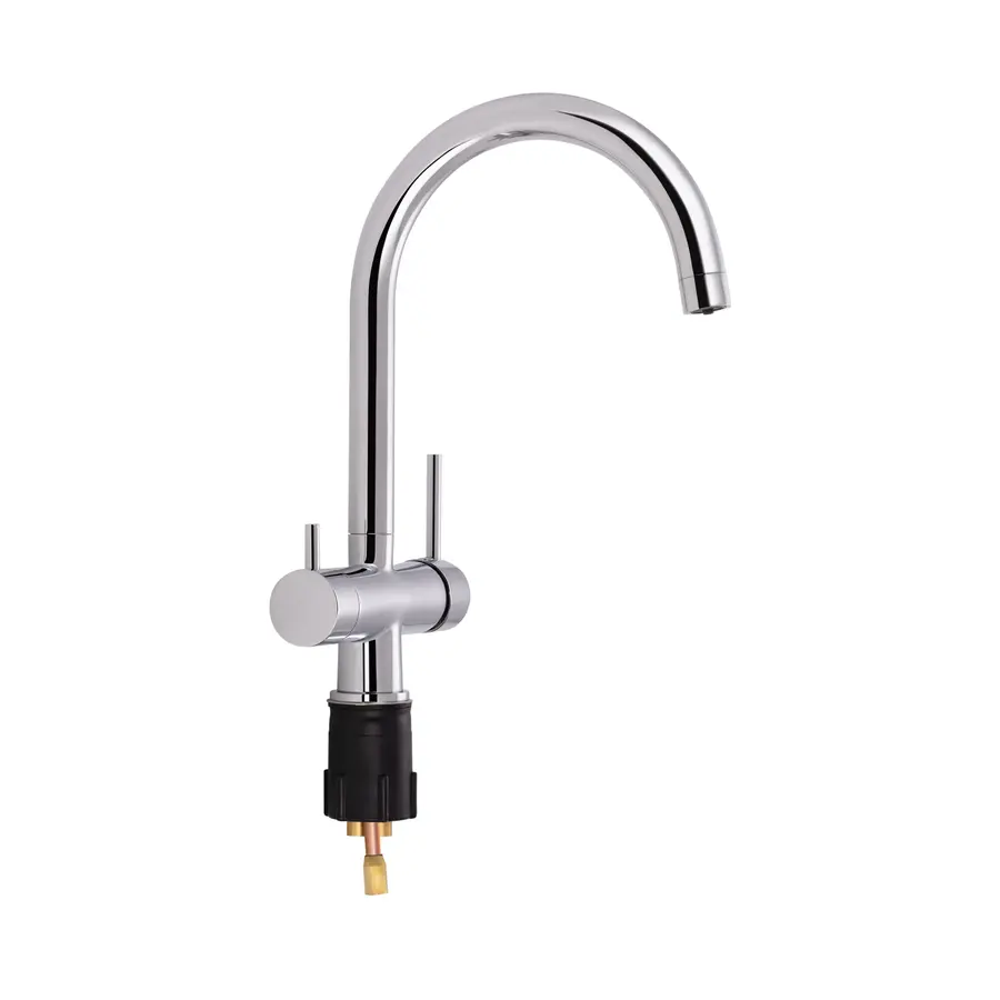 Змішувач для кухні Qtap Kuchyne 92102UC з підключенням до фільтра