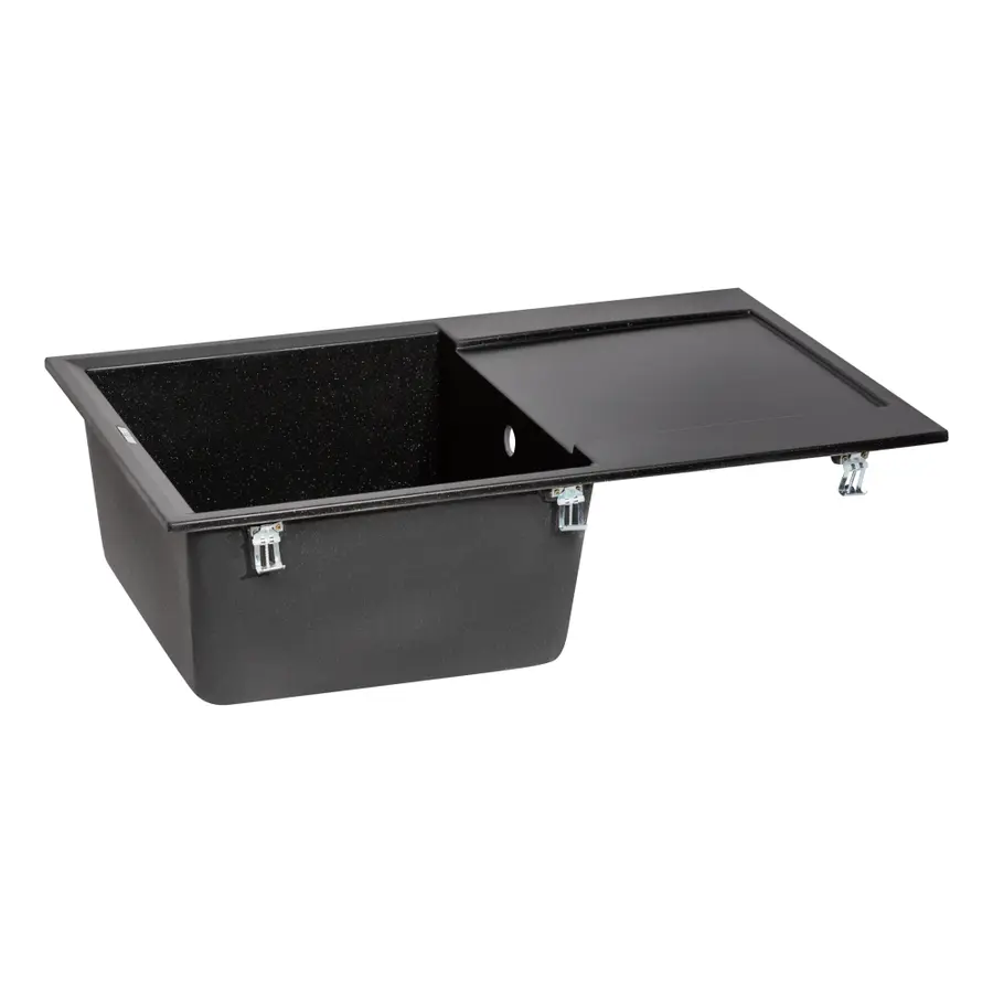 Кухонная гранитная мойка Lidz 790x495 / 230 BLM-14 (LIDZBLM14790495230)