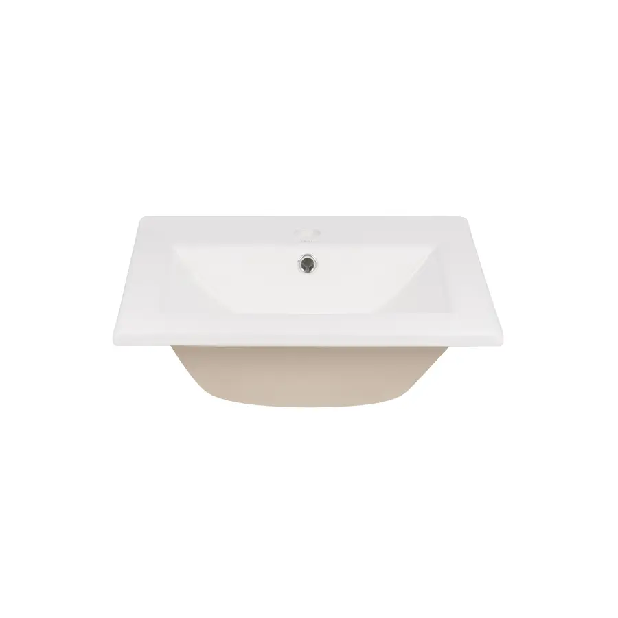 Раковина Qtap Stork 420x420x170 White з донним клапаном QT15116037W