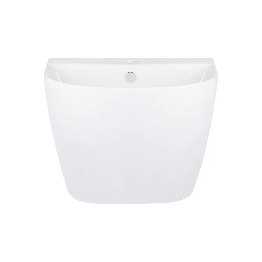 Раковина подвесная моноблок Qtap Leo 540х450х430 White с донным клапаном QT111101GW