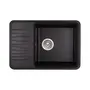 Кухонна гранітна мийка Qtap CS 7440 Black (QT7440BLA404)