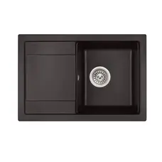 Кухонна гранітна мийка Qtap CS 7449 Coffee (QT7449COF551)