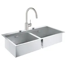 Мийка кухонна Grohe K800 31585SD0 + змішувач Concetto 32663DC3