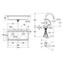 Мийка кухонна Grohe K800 31585SD0 + змішувач Concetto 32663DC3
