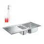 Мойка кухонная Grohe K300 31564SD0 + дозатор для моющего средства Contemporary 40536000