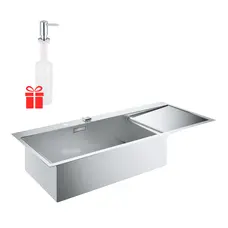 Мийка кухонна Grohe K1000 31581SD0 + дозатор для миючого засобу Contemporary 40536000