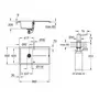 Мойка из гранита кухонная Grohe K400 31640AT0 + дозатор для моющего средства Contemporary 40536000