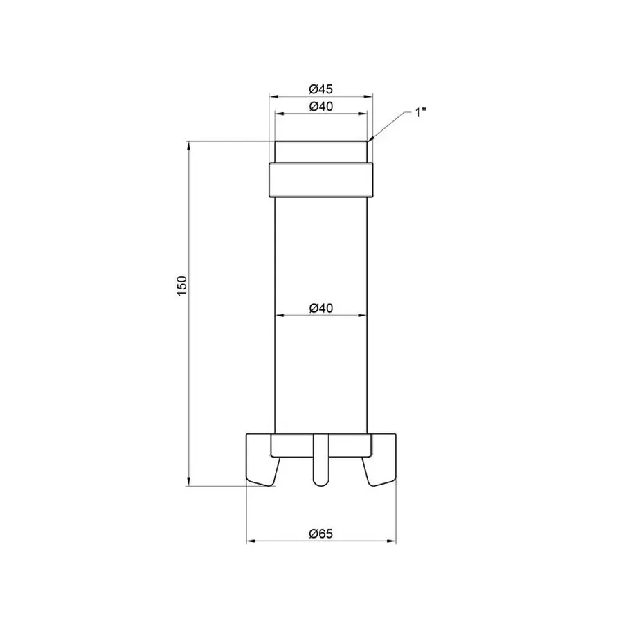 Фільтруючий картридж Icma для фільтрів 1"х1" 1/4 №752