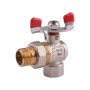 Кран кульовий "Американка" Valve 1/2" ВЗ кутовий SV222W15