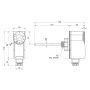 Термостат SD Plus погружний 1/2" SD348