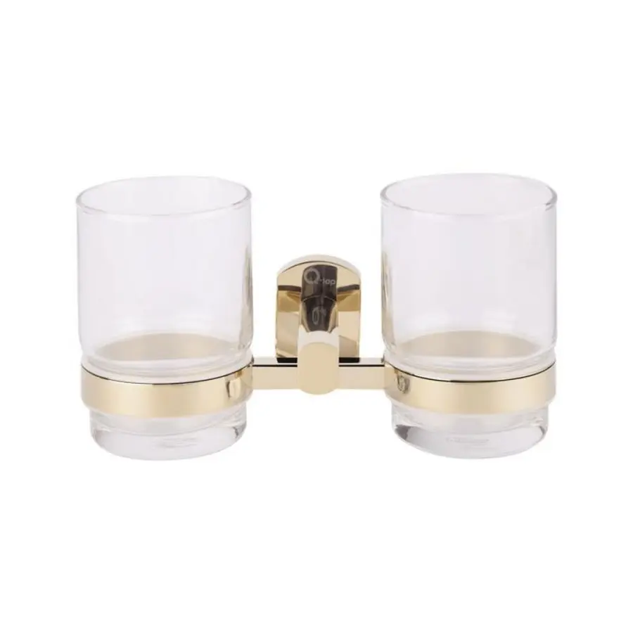 Склянка подвійна Qtap Liberty ORO 1155