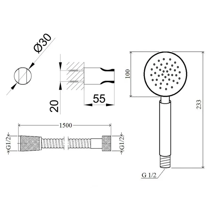 Змішувач для ванни Imperial 32-006-00