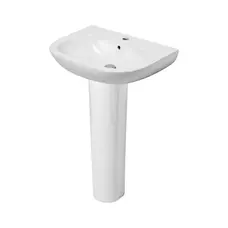 Раковина Azzurra Pratica PRA200B1 с п'єдесталом Раковина Azzurra Pratica PRA200B1 с п'єдесталом