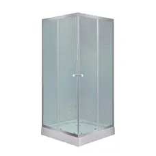 Душова кабіна Lidz Wawel SC90x90.SAT.LOW.FR, скло Frost 4 мм