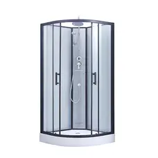 Душовий бокс Lidz Majatek SB90x90.BLA.LOW.TR, скло прозоре 5 мм Душовий бокс Lidz Majatek SB90x90.BLA.LOW.TR, скло прозоре 5 мм