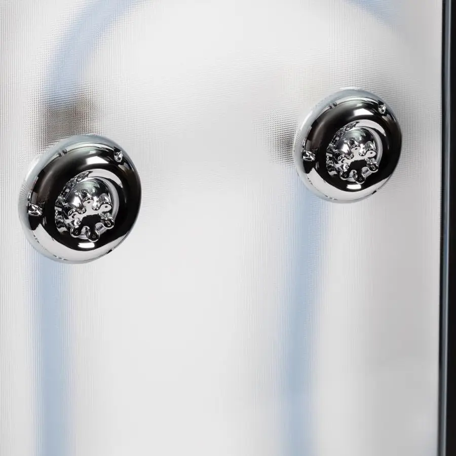 Гідромасажний бокс Lidz Majatek SBM100x100.BLA.HIGH.TR, скло прозоре 5 мм