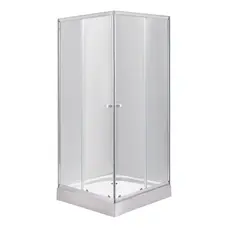 Душова кабіна Lidz Wawel SC90x90.SAT.LOW.TR, скло прозоре 4 мм