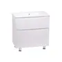Комплект Qtap Scorpio 810х825х460 White тумба підлогова + раковина урізна QT1471TNВ8013080CW