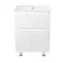 Комплект Qtap Scorpio 605х825х460 White тумба підлогова + раковина урізна QT1471TNВ6013060CW