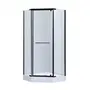 Душова кабіна Lidz Dozorca SC90x90.BLA.LOW.TR, скло прозоре 6 мм