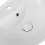 Раковина Qtap Stork 546х406х180 White з донним клапаном QT1511L737W