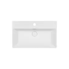 Раковина Qtap Nando K 600х355х125 White з донним клапаном QT12117060KW