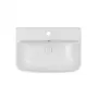 Раковина підвісна моноблок Qtap Crow 600х430х385 White з донним клапаном QT0511G835W