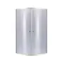 Душова кабіна Lidz Latwa SC80x80.SAT.LOW.GR, скло тоноване 4 мм без піддона