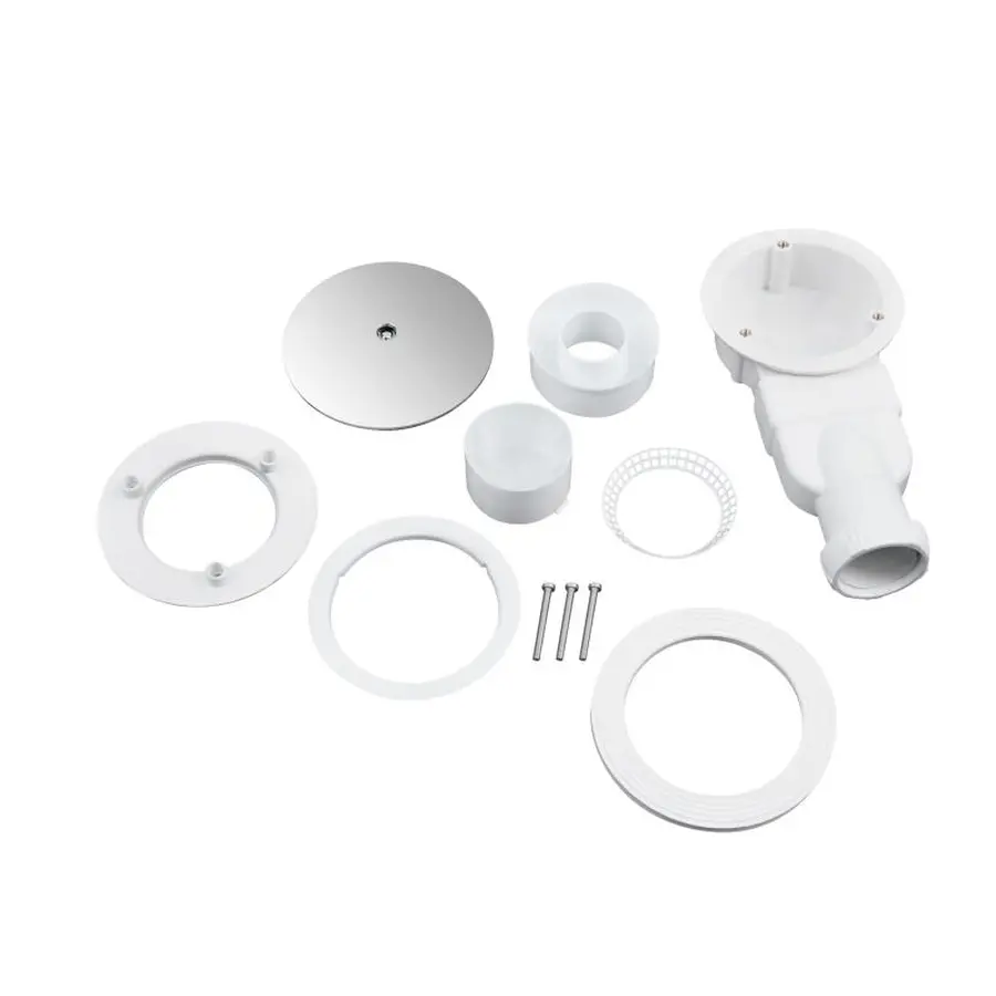 Набір Qtap душова кабіна Presto New CRM1088SC5 Clear 2020х800х800 мм + піддон Tern 308812C 80x80x12 см з сифоном