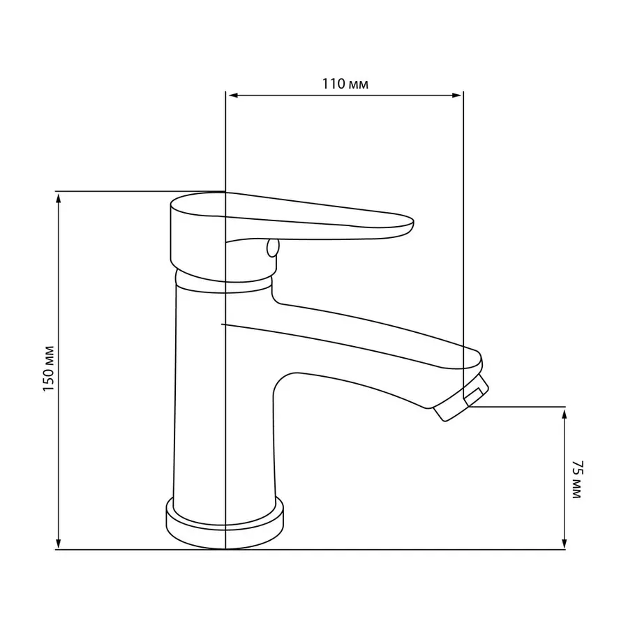Змішувач для раковини GF (NKS)S-01-001F