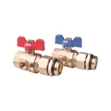 Кран кульовий Danfoss FHF-BV для підмикання колектора (088U0822)