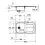 Кухонна мийка Grohe Sink K200 31552SD0