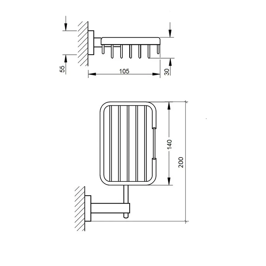 Мыльница GF (BLB) S-2602-1
