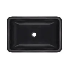 Раковина для ванны GF (ONY-04) 590х390 / 110 черная