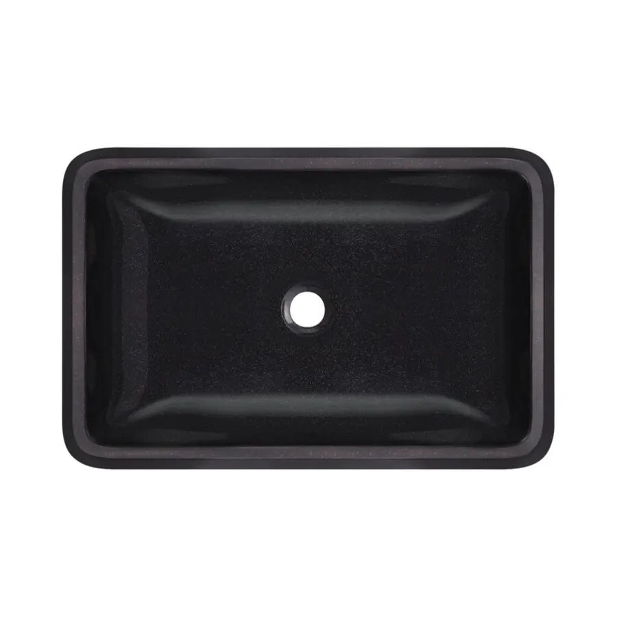 Раковина для ванны GF (ONY-04) 590х390 / 110 черная