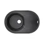 Кухонна гранітна мийка Lidz 780x500/200 BLA-03 (LIDZBLA03780500200)