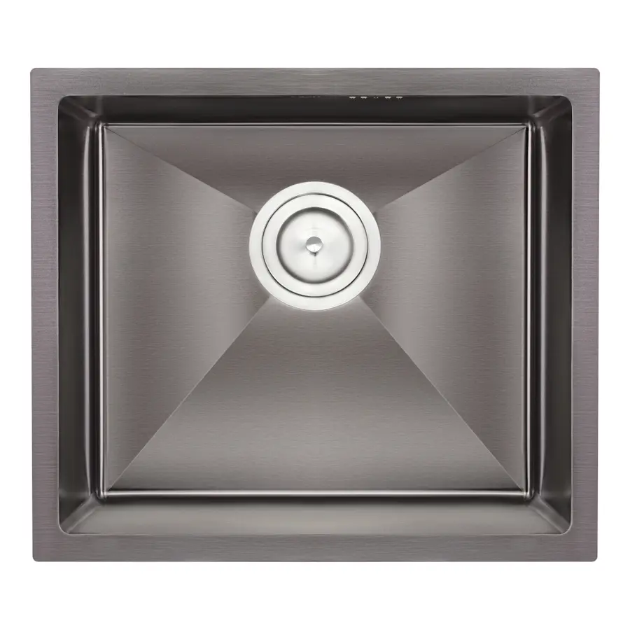 Кухонна мийка Qtap D4843BL 2.7/1.0 мм Black (QTD4843BLPVD2710)