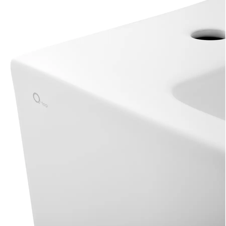 Биде подвесное Qtap Crow 520х360х290 White QT05555370W