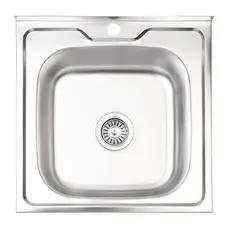 Кухонна мийка Lidz 5050 Satin 0,8 мм (LIDZ5050SAT8)