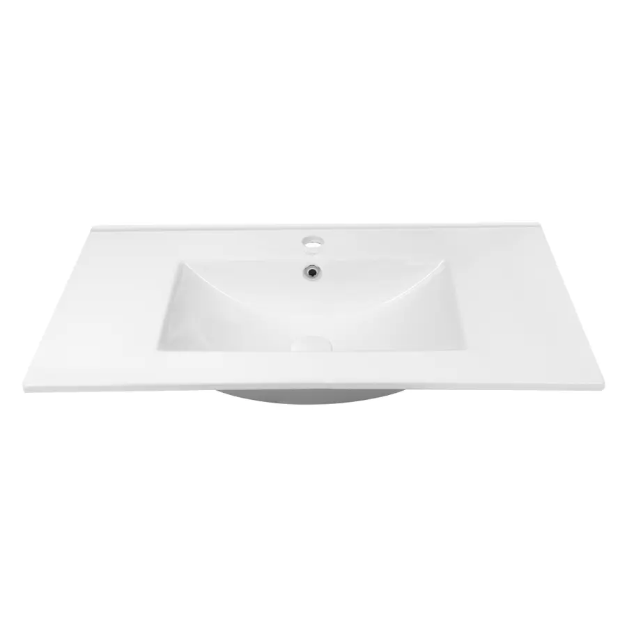 Раковина Qtap Albatross 800х460х180White з донним клапаном QT01113080CW