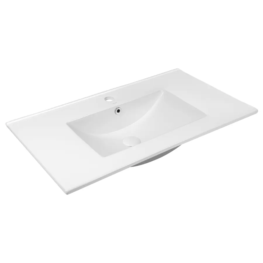 Раковина Qtap Albatross 800х460х180White з донним клапаном QT01113080CW