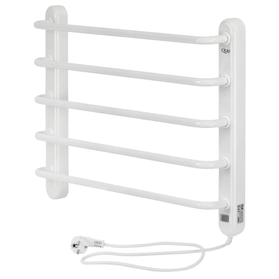 Сушилка Полотенцесушитель электрический Qtap Presto (WHI) 11115R