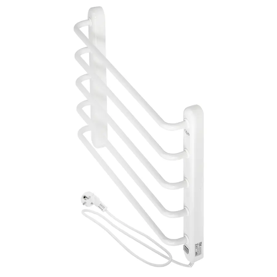 Сушилка Полотенцесушитель электрический Qtap Presto (WHI) 11115R