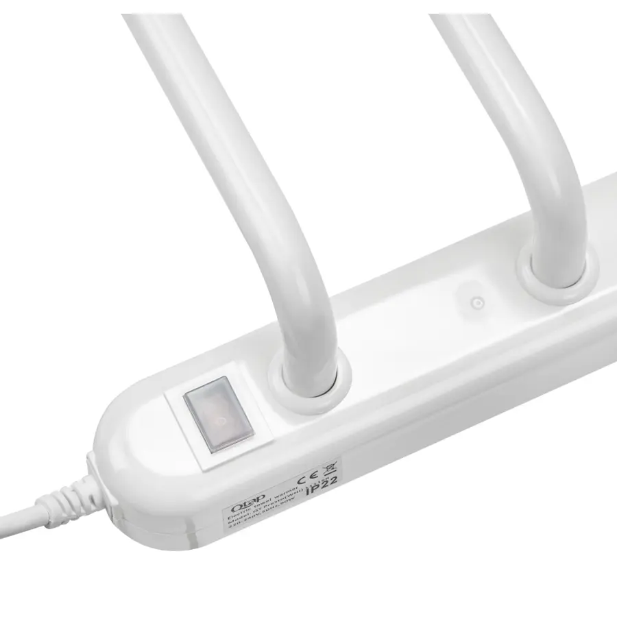 Сушилка Полотенцесушитель электрический Qtap Presto (WHI) 11115R