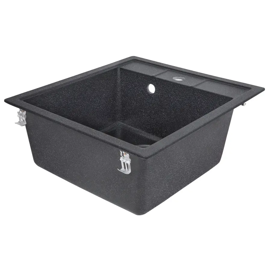 Кухонна гранітна мийка Lidz 460х515/200 BLM-14 (LIDZBLM14460515200)